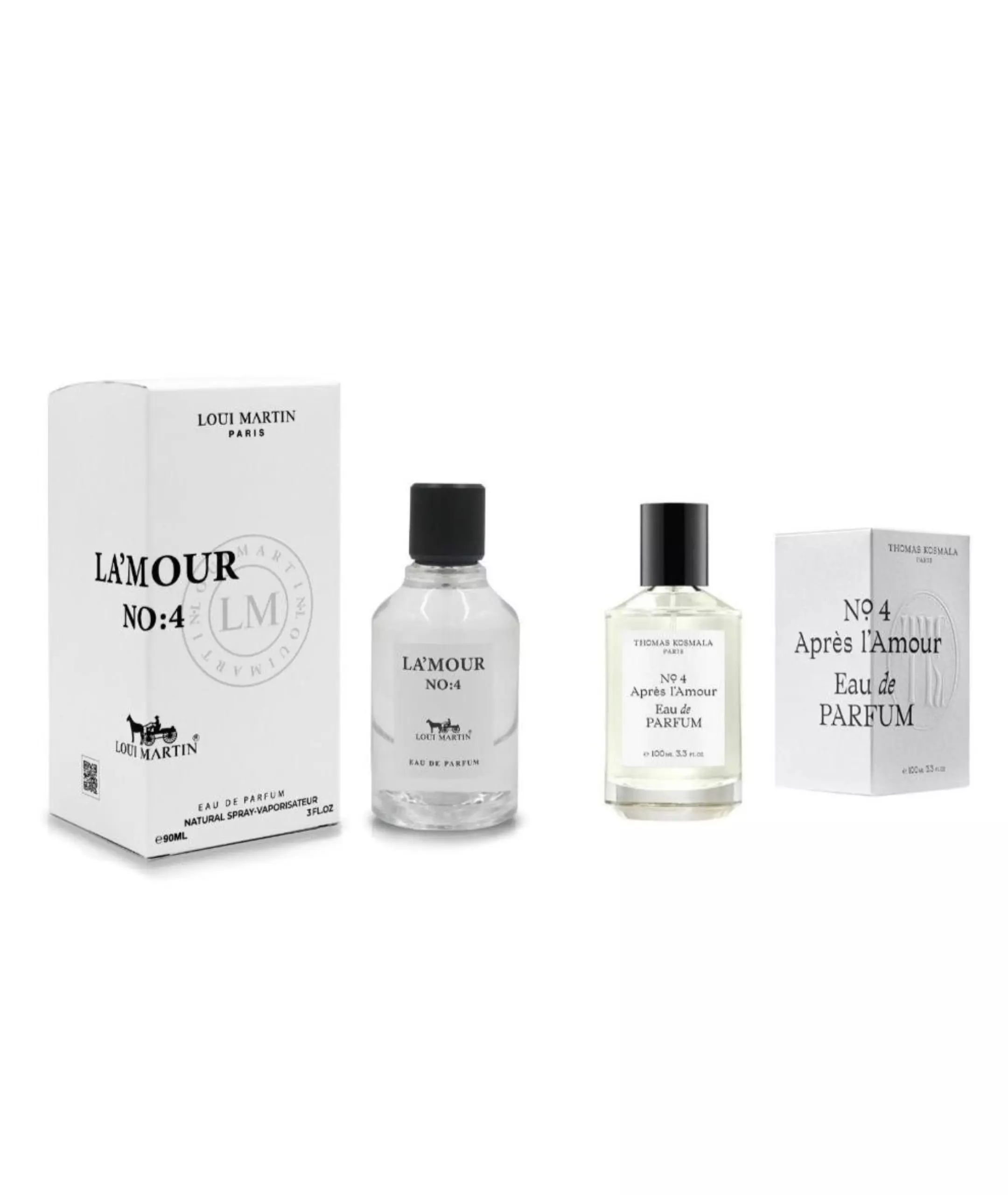 La'mour NO: 4<br>(Eau de Parfum – 90 ml)
